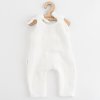 Dojčenské mušelínové zahradníčky New Baby Soft dress béžová 86 (12-18m)