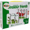 Vzdelávacie puzzle LEANToys Dinosaur Friends 10 dielikov