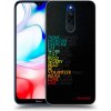 Picasee silikónový čierny obal pre Xiaomi Redmi 8 - Motto života