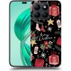 Picasee silikónový čierny obal pre Honor X8c - Christmas