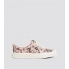 OCA Low Pale Lilac Parrot Print Canvas Sneaker