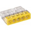 WAGO Spojovacia svorka bezskrutková - 5 vodičov 22x5,8x16,7mm + záruka 3 roky zadarmo + záruka 3 roky zadarmo