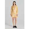 ŠATY GANT SLIM MAGNOLIA PRINT WRAP DRESS DUSTY YELLOW