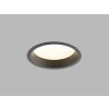 LED2 2250843 ZETA S zápustné svietidlo LED D136mm 8-15W/864-1620lm 4000K IP44 čierna