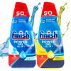 Finish Gél 2 x 1000 ml do umývačky riadu 100 Umývať ALLinOne Mix Lemon Regular