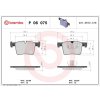 BREMBO Sada brzdových platničiek P06 075