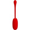 Pretty Love Kirk Rechargeable Vibrating Egg Red