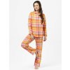 Dámske flanelové pyžamo Key LNS 473