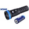 Potápačská LED baterka Xtar D30 1600lm+1x Li-ion 26650 5200mAh+Li-ion nabíjačka MC1Plus