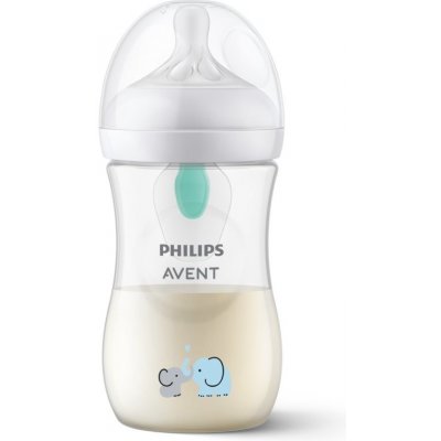 Philips Avent Natural Response AirFree vent dojčenská fľaša 1 m+ Elephant 260 ml
