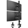 Držiak na monitory PAWONIK 17-32 palcov VESA 75x75/100x100 pre 2 monitory