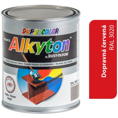 Rust Oleum Alkyton Hladký 5L RAL 3020 lesklá