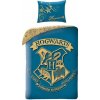 HALANTEX Obojstranné bavlnené obliečky HARRY POTTER, 140/200+70/90, HP-8089BL