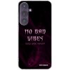 Picasee silikónový prehľadný obal pre Samsung Galaxy S24+ S926B 5G - No bad vibes