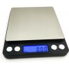 KL-i2000 digitálna váha do 500g s presnosťou 0,01g BLACK
