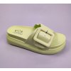 Dámske šľapky Small Swan - 553 Green Veľkosť: 38
