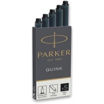 Parker 1502/0150384 Atramentové bombičky 5 ks Čierna