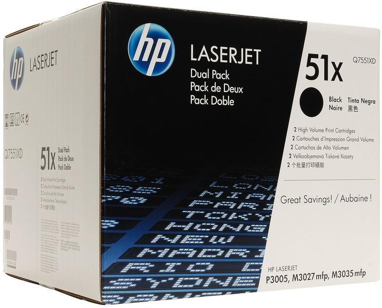 HP Q7551XD 2-Pack - originálny