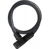 Abus Microflex 6615k čierny 85cm valčekový zámok na kľúč