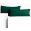 DecoKing Obliečky na vankúše Amber fľaškovo zelené, veľkosť 40x120*2
