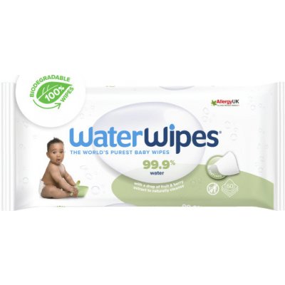 WaterWipes BIO vlhčené utierky mydlovník 60 ks