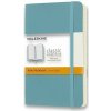 Moleskine Zápisník mäkké dosky A6 linajkový tyrkysový