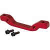 FORCE adaptér predný POST/ STAND 160mm, červený