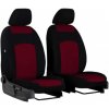 Predné autopoťahy Tuning 1+1 100% bordové 2ks Pok-ter