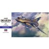 Hasegawa SAAB J35F Draken 1/72 E48