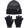 UNDER ARMOUR B's Beanie & Glove Combo-BLK