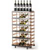 30 fliaš | Stojan na víno | Raxi Classix prezentačné | Voskovaný Buk