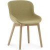 Normann Copenhagen Stolička Hyg Chair Main Line Flax – olivová/dub