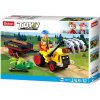 Sluban B0777 Traktůrek s prívesom