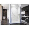 Aquatek Better B5 CHROM Sprchové dveře do niky čiré sklo 8mm, 101-105x195cm