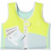 Detská neoprénová plávacia vesta Sunnylife 2-3 roky - Aqua Neon Yellow uni