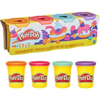 Play-Doh Balenie 4 túb - sweet