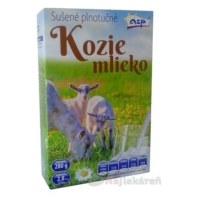 ASP Kozie mlieko sušené plnotučné 280 g