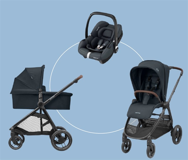 Maxi-Cosi Street + Smart Trio Set 2024 Essential Graphite