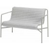 HAY Textilný podsedák Palissade Dining Bench quilted cushion, sky grey