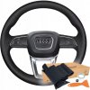 POŤAH VOLANTU OBŠITIE VÝREZ PRE AUDI A3 A4 A5 S3 RS Q2 Q3 Q5 Q7 Q8