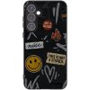 Picasee silikónový čierny obal pre Samsung Galaxy A55 5G A556B - STICKERS x TAGS
