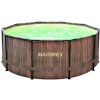 Bazén Marimex Florida 3,05x0,91 m se skimmerem - motiv TEAK