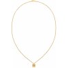 Calvin Klein Moderný pozlátený náhrdelník Sculptural 35000487