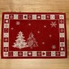 Prestieranie vianočné Stromček červený 32 x 45 cm
