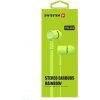 Handsfree Swissten Earbuds Rainbow YS-D2 3,5 mm zelené G