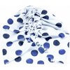 ENIE BABY Čiapka detská turban Blue circle dievča 9-12m