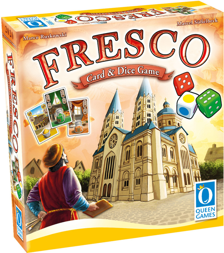 Queen games Fresco Card & Dice Game