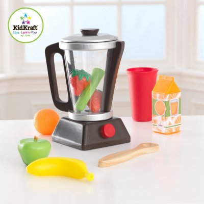 KidKraft Espresso Smoothie mixér hnědý