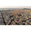 Umelecká fotografie Sagrada Familia and Barcelona skyline at, Pol Albarrán, (40 x 24.6 cm)