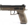 ASG Airsoftová pištoľ CZ P-09 DT FDE, kovový záver, plyn, BlowBack + kufor